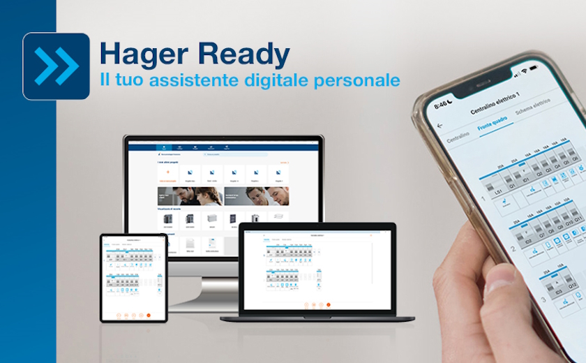 Hager Bocchiotti presenta la nuova App Hager Ready!
