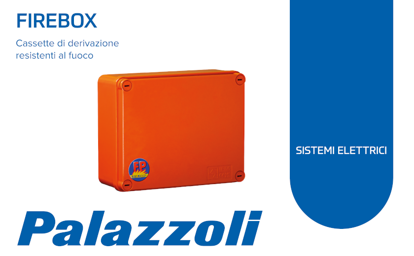 FIREBOX cassette di derivazione resistenti al fuoco