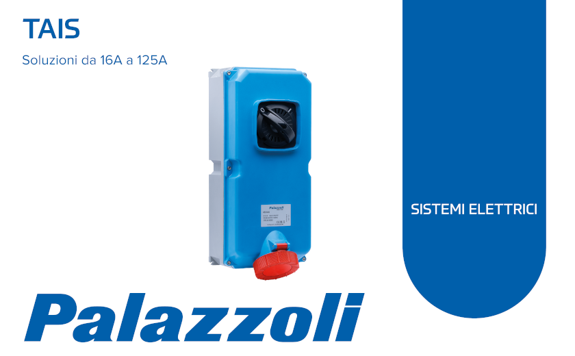 TAIS 125A  prese in resina Termoindurente Palazzoli