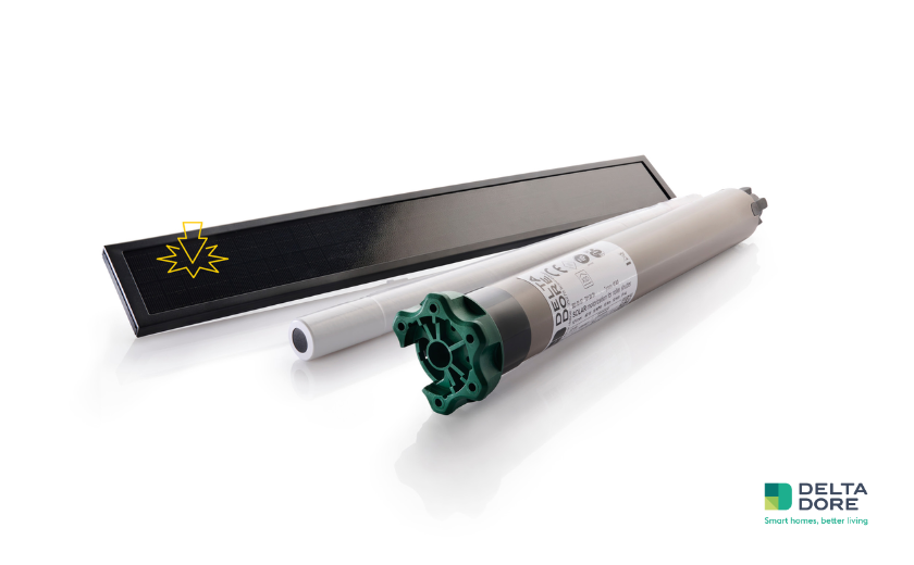 Nuovi motori solari per tapparelle Delta Dore