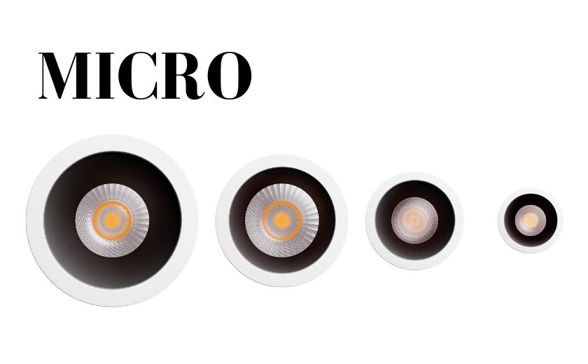 MICRO: nuovi incassi da interno, adatti ad ogni situazione