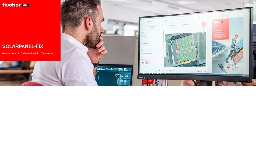 Progetta il tuo impianto fotovoltaico con il software fischer SOLARPANEL-FIX